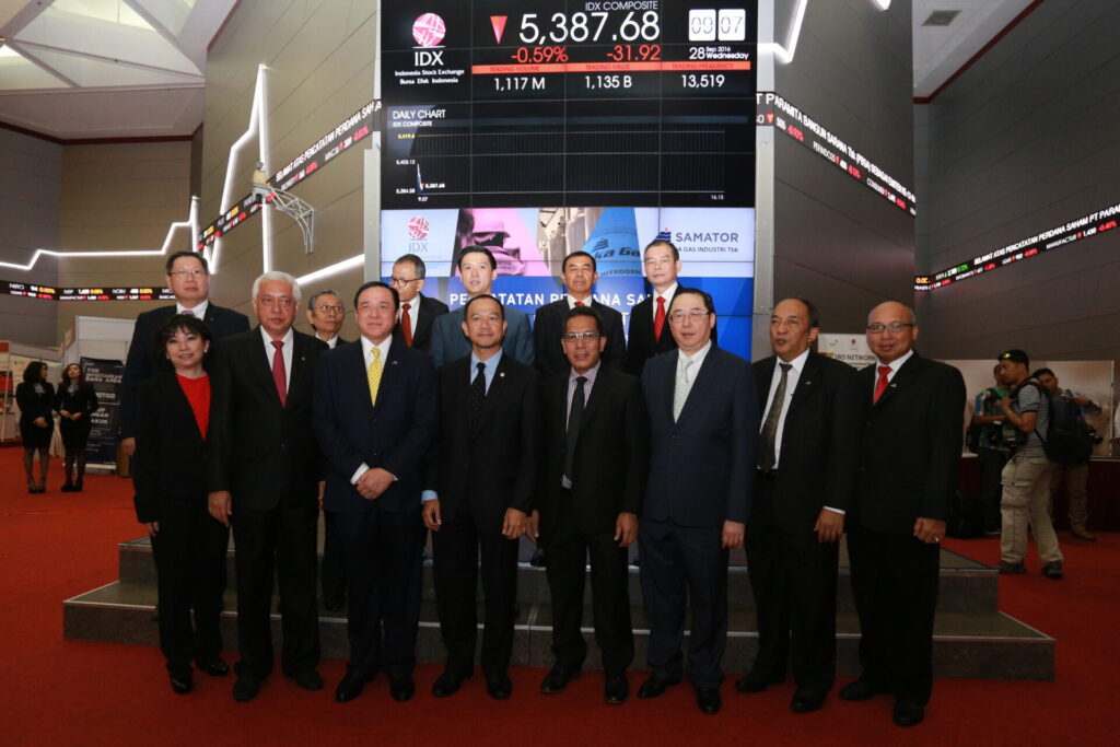 Indonesia's First Public Industrial Gas Company 2016