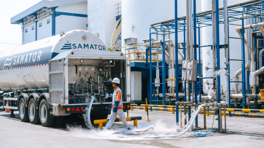 Power plant supported by Samator Group energy solutions